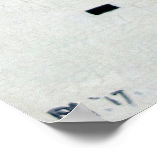 Mondriaanse samenstelling in kleur A Poster (Hoek)