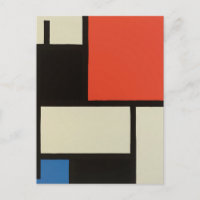 Mondriaanse samenstelling Moderne Abstracte schild