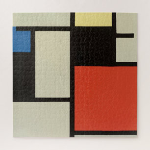 Mondriaanse samenstelling Moderne Abstracte schild Legpuzzel