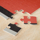 Mondriaanse samenstelling Moderne Abstracte schild Legpuzzel (Zijkant)