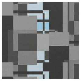 Mondriaanse stijl Grijze Abstracte Matige Geometri Stof