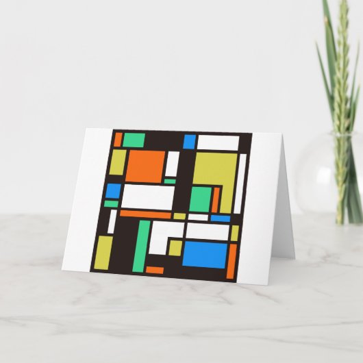 mondrian3 kaart (Voorkant)