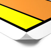Mondrian #10 poster (Hoek)