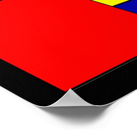 Mondrian #11 poster (Hoek)