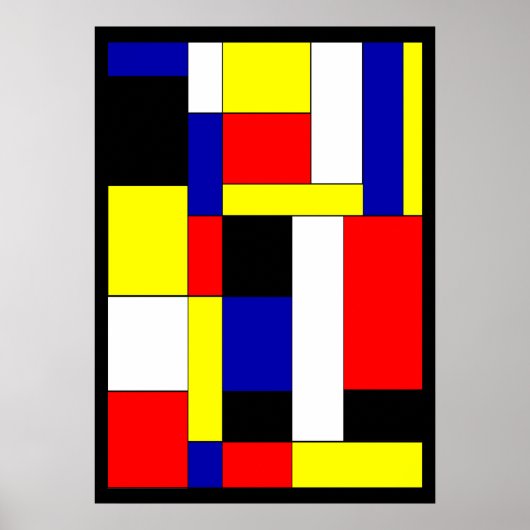 Mondrian #11 poster (Voorkant)