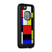 Mondrian #21 LifeProof iPhone hoesje (Achterkant / rechts)
