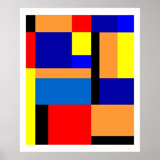 Mondrian #35 poster (Voorkant)