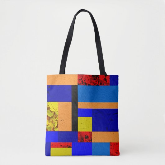 Mondrian #3 tote bag (Voorkant)