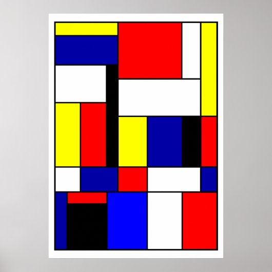 Mondrian #42 poster (Voorkant)
