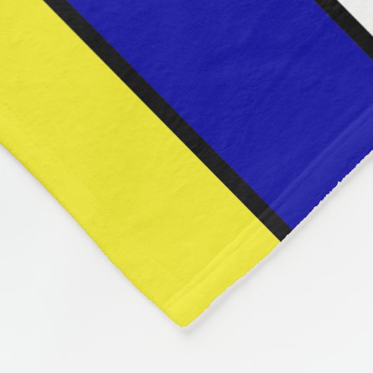 Mondrian #43 fleece deken (Hoek)