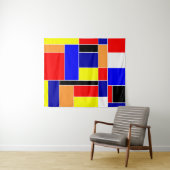 Mondrian #48 Medium Wandkleed (In Situ (horizontaal))