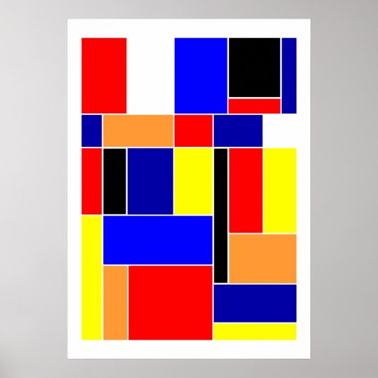 Mondrian #48 poster (Voorkant)