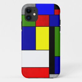 Mondrian #4 iPhone 11 hoesje