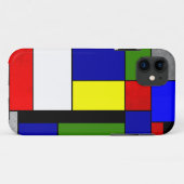 Mondrian #4 Case-Mate iPhone case (Achterkant (horizontaal))