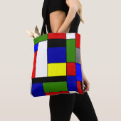 Mondrian #4 tote bag (Dichtbij)