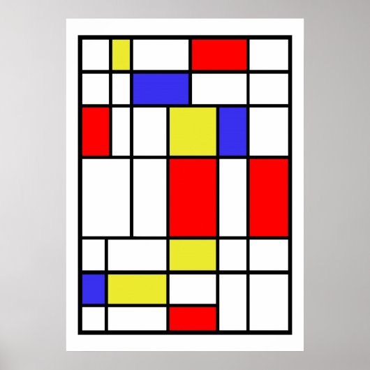 Mondrian #58 poster (Voorkant)