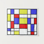 Mondrian #59 Klein Wandkleed (Voorkant (horizontaal))