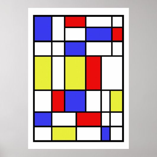 Mondrian #59 poster (Voorkant)