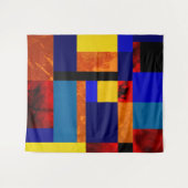 Mondrian #7-1 Groot Wandkleed (Voorkant (horizontaal))