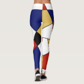 MONDRIAN ABSTRACT DE-STIJL ART LEGGINGS (Achterkant)