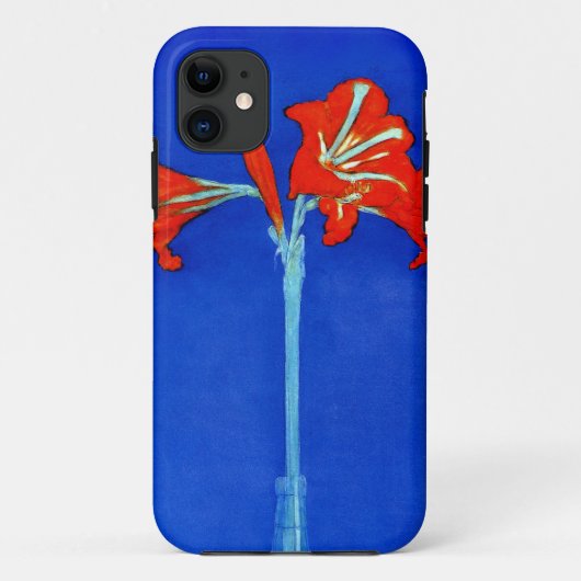 Mondrian Amaryllis iPhone 5 Hoesje (Achterkant)
