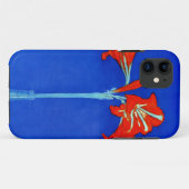 Mondrian Amaryllis iPhone 5 Hoesje (Achterkant (horizontaal))