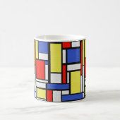 Mondrian Art Koffiemok (Center)