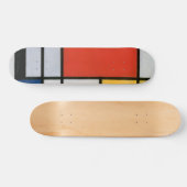 mondrian art schaats board persoonlijk skateboard (Horizontaal)