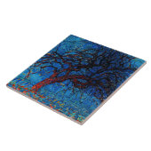 Mondrian - Avond (Avond) Rode Boom, Tegeltje (Zijkant)