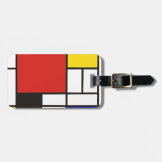 Mondrian Bagagelabel