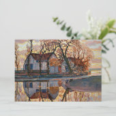 Mondrian - Boerderij bij Duivendrecht Kaart (Staand voorkant)