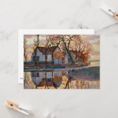 Mondrian - Boerderij bij Duivendrecht Kaart (Voorkant / Achterkant in situ)