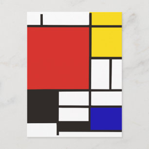 Mondrian Briefkaart