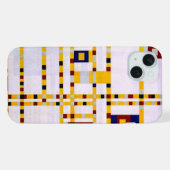 Mondrian - Broadway Boogie Woogie iPhone Hoesje (Achterkant horizontaal)