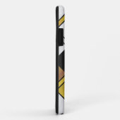 Mondrian Brown Yellow Green Print Case-Mate iPhone Case (Achterkant/rechts)