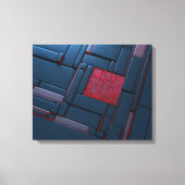 Mondrian Canvas Afdruk (Voorkant)