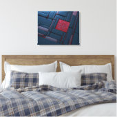 Mondrian Canvas Afdruk (Insitu (Slaapkamer))