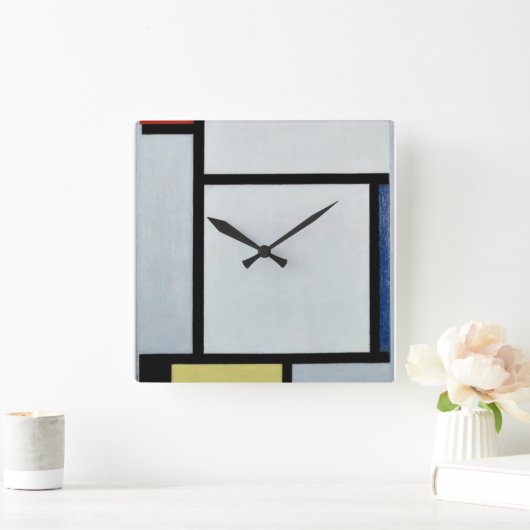 Mondrian - Compositie, 1921 Vierkante Klok (Huis)