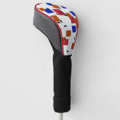 Mondrian - Compositie in kleur A Golfheadcover (Schuin)