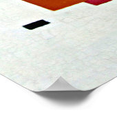 Mondrian - Compositie in kleur A Poster (Hoek)