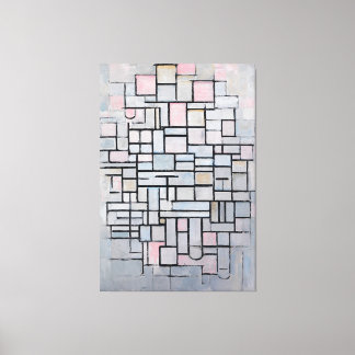 MONDRIAN - COMPOSITIE Nr. IV COMPOSITIE 6 - 1914 Canvas Afdruk