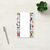 Mondrian De Stijl Post-it® Notes (Kantoor)