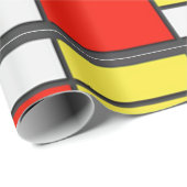 Mondrian De Stjil Cadeaupapier (Rol Hoek)