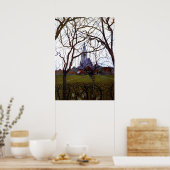 Mondrian - Dorpskerk Poster (Keuken)