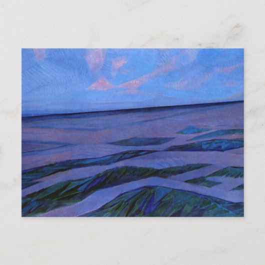 Mondrian - Duinlandschap Briefkaart (Voorkant)