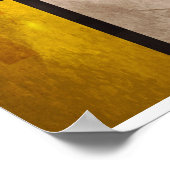 Mondrian Geïnspired Poster (Hoek)