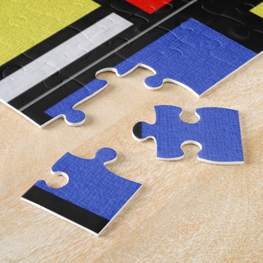 Mondrian Geometry Legpuzzel (Zijkant)