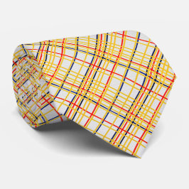 Mondrian Grid – Moderne Klassieker Stropdas