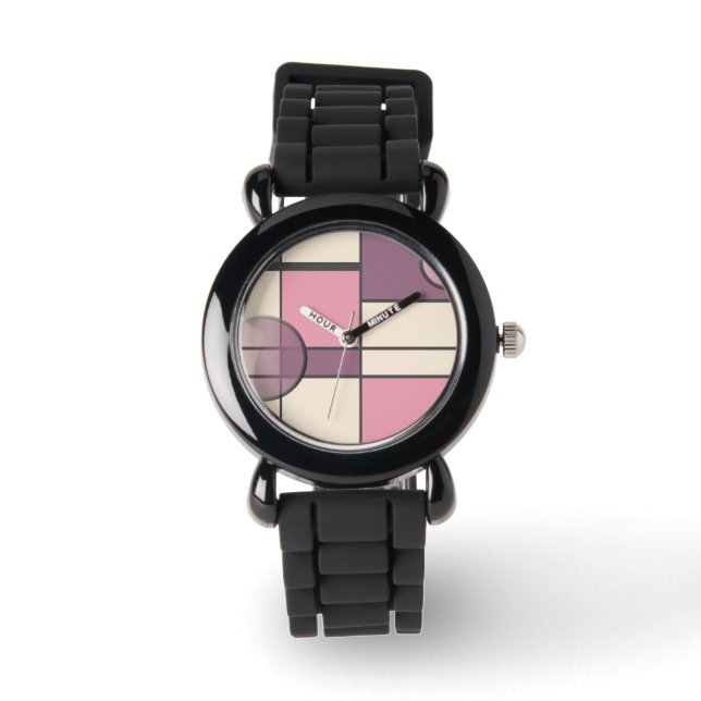 Mondrian Horloge (Voorkant)