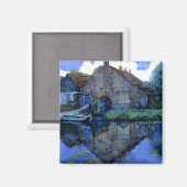 Mondrian - Huis aan de Gein Magneet (Voorkant / Achterkant)